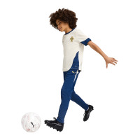 PUMA Portugal Training Shirt 2025-2026 Kids Off White Dark Blue