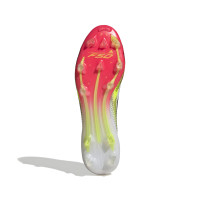 adidas F50 Elite Gras Football Shoes (FG) White Red Black Yellow