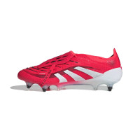 adidas Predator Elite FT Iron Nop Football Shoes (SG) Red White Black