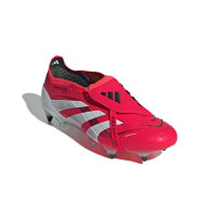 adidas Predator Elite FT Iron Nop Football Shoes (SG) Red White Black