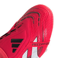 adidas Predator Elite FT Iron Nop Football Shoes (SG) Red White Black