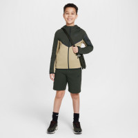 Nike Tech Fleece Sportswear Vest Kids Beige Dark Green Black