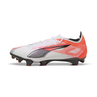 PUMA Ultra 5 Ultimate Carbon Grass Football Boots (FG) Women White Black Red