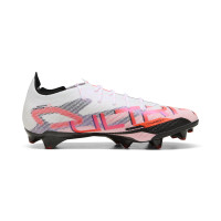 PUMA Ultra 5 Ultimate Carbon Grass Football Boots (FG) Women White Black Red