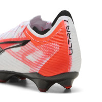 PUMA Ultra 5 Ultimate Carbon Grass Football Boots (FG) Women White Black Red