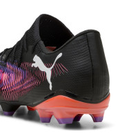 PUMA Future 8 Match Low Grass/Artificial Grass Football Shoes (MG) Black Purple Red