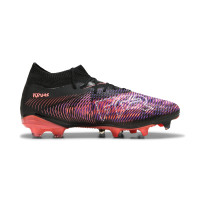 PUMA Future 8 Match Grass/Artificial Grass Football Shoes (MG) Women's Black Purple Red