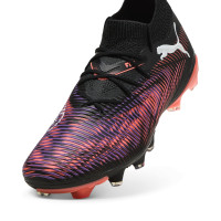 PUMA Future 8 Match Grass/Artificial Grass Football Shoes (MG) Women's Black Purple Red