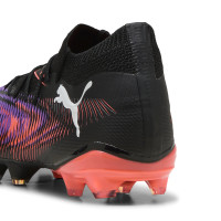 PUMA Future 8 Match Grass/Artificial Grass Football Shoes (MG) Women's Black Purple Red