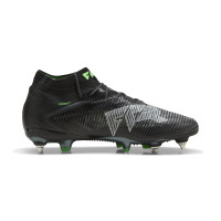 PUMA Future 8 Ultimate Iron Nop Football Shoes (SG) Black Grey Green