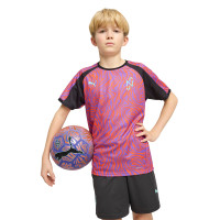 PUMA Neymar Jr. Creativity Training Shirt Kids Purple Orange Black