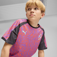 PUMA Neymar Jr. Creativity Training Shirt Kids Purple Orange Black