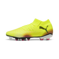 PUMA Future 8 Pro Grass/Artificial Grass Football Boots (MG) Yellow Black Pink