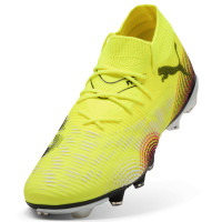 PUMA Future 8 Match Grass/Artificial Grass Football Boots (MG) Yellow Black Pink