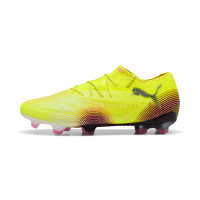 PUMA Future 8 Ultimate Low Gras Football Boots (FG) Yellow Black Pink
