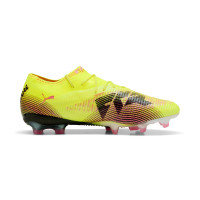 PUMA Future 8 Ultimate Low Gras Football Boots (FG) Yellow Black Pink