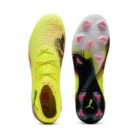 PUMA Future 8 Ultimate Low Gras Football Boots (FG) Yellow Black Pink