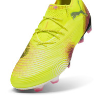 PUMA Future 8 Ultimate Low Gras Football Boots (FG) Yellow Black Pink