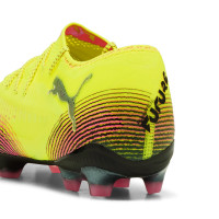 PUMA Future 8 Ultimate Low Gras Football Boots (FG) Yellow Black Pink