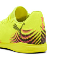 PUMA Future 8 Play Indoor Football Boots (IN) Yellow Black Pink