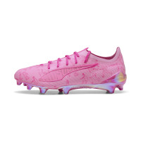 PUMA Ultra 5 Ultimate X KIDSuper Grass Football Boots (FG) Pink