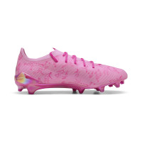 PUMA Ultra 5 Ultimate X KIDSuper Grass Football Boots (FG) Pink