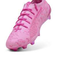 PUMA Ultra 5 Ultimate X KIDSuper Grass Football Boots (FG) Pink