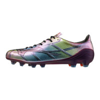 Mizuno Alpha II Japan Grass Football Shoes (FG) Silver Black Blue