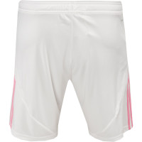 adidas Masters of Madness Racing Pannakoek Short Wit Roze