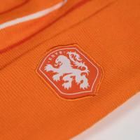 KNVB Muts Ponpon Oranje Wit