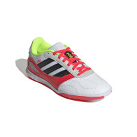adidas Super Sala III Indoor Football Boots (IN) Kids White Red Grey Yellow