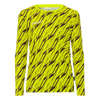 Uhlsport Progressive Keepersset Lange Mouwen Kids Felgeel Zwart
