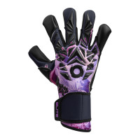 Elite Sport Amethyst Goalkeeper Gloves Dark Purple Purple Black