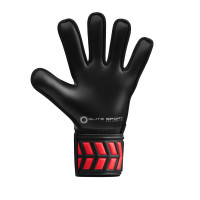 Elite Sport Spider Goalkeeper Gloves Kids Black Red Silver