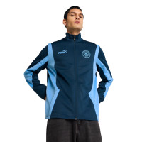 PUMA Manchester City FTBLNRGY+ Vest 2024-2025 Dark Blue Light Blue