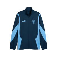 PUMA Manchester City FTBLNRGY+ Vest 2024-2025 Dark Blue Light Blue