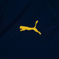 PUMA Portugal Trainingstrui 1/4-Zip 2025-2026 Donkerblauw Gebroken Wit Geel