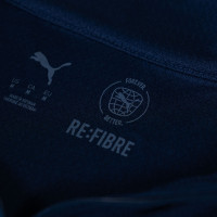 PUMA Portugal Trainingstrui 1/4-Zip 2025-2026 Donkerblauw Gebroken Wit Geel