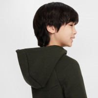 Nike Tech Fleece Sportswear Vest Kids Dark Green Black