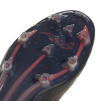 adidas F50 Elite Gras Football Shoes (FG) Black Red Silver