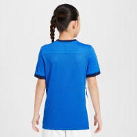 Nike Academy 25 Trainingsshirt Kids Blauw Donkerblauw Wit