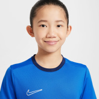 Nike Academy 25 Trainingsshirt Kids Blauw Donkerblauw Wit