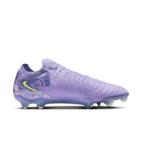 Nike Phantom GX II Elite Gras Football Shoes (FG) Light Purple Light Yellow