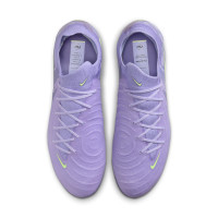 Nike Phantom GX II Elite Gras Football Shoes (FG) Light Purple Light Yellow