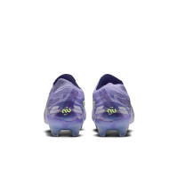 Nike Phantom GX II Elite Gras Football Shoes (FG) Light Purple Light Yellow