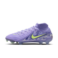 Nike Phantom Luna II Elite Gras Football Shoes (FG) Light Purple Light Yellow