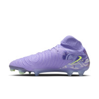 Nike Phantom Luna II Elite Gras Football Shoes (FG) Light Purple Light Yellow