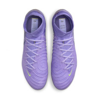 Nike Phantom Luna II Elite Gras Football Shoes (FG) Light Purple Light Yellow