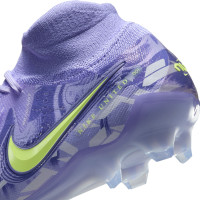 Nike Phantom Luna II Elite Gras Football Shoes (FG) Light Purple Light Yellow