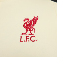 Nike Liverpool Strike Trainingstrui 1/4-Zip 2024-2025 Gebroken Wit Rood Zwart